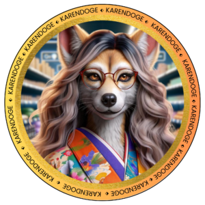 fox avatar, orange circle